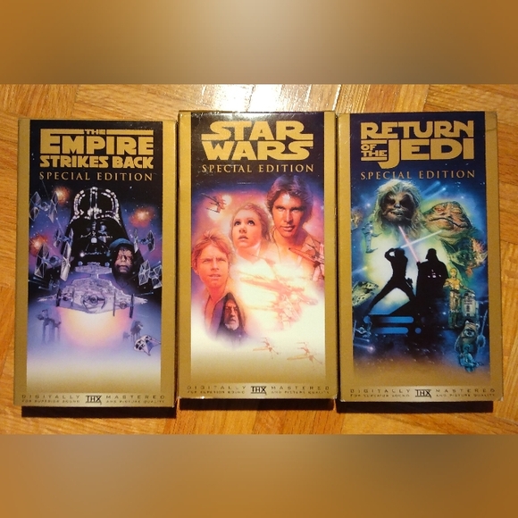 Star Wars Special Edition Trilogy VHS set - Picture 2 of 6